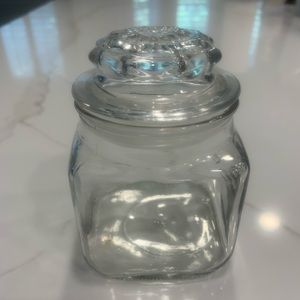 Small Anchor Hocking Glass Jar
